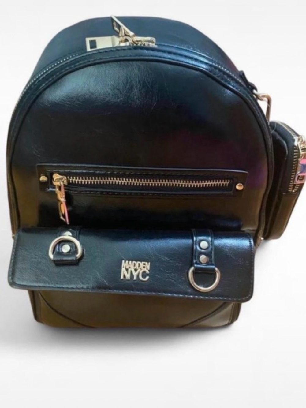 Madden NYC Women’s Black Mini Backpack